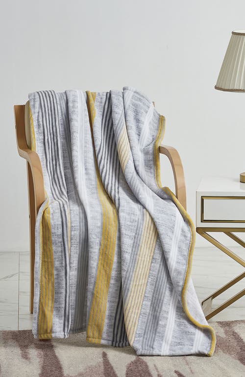 Luxury Home Plush Brea Throw Blanket
