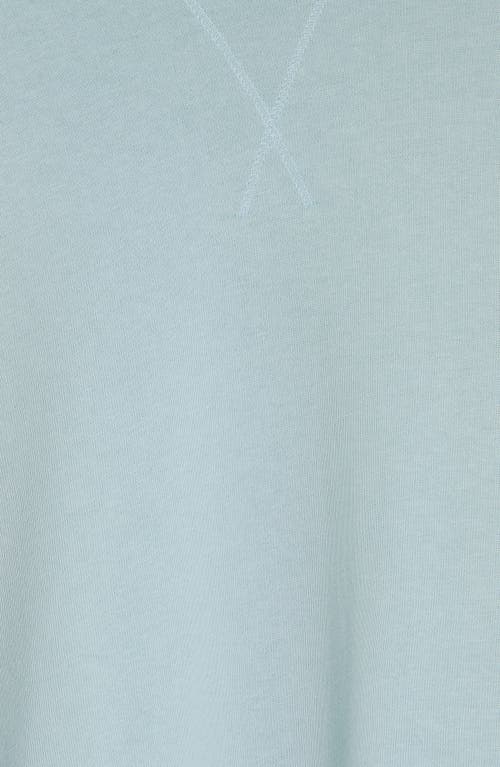 Sweaty Betty After Class Longline Sweatshirt In Muted Teal Blue