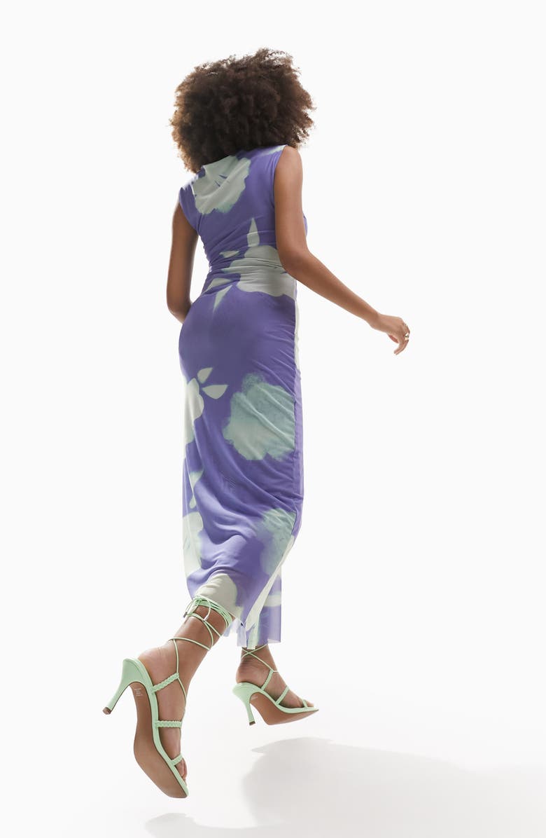 ASOS DESIGN Sleeveless Mesh Dress, Alternate, color, 