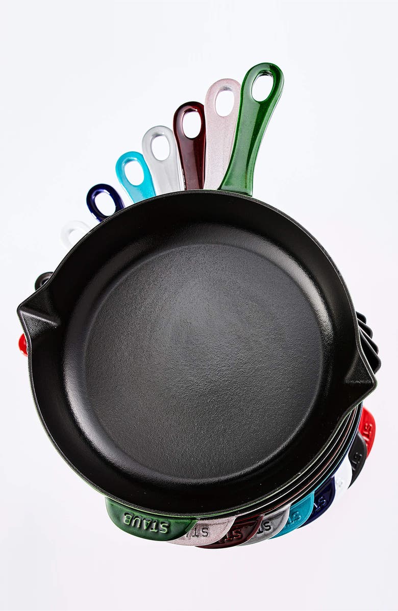 Staub 10" Enameled Cast Iron Fry Pan, Alternate, color, 