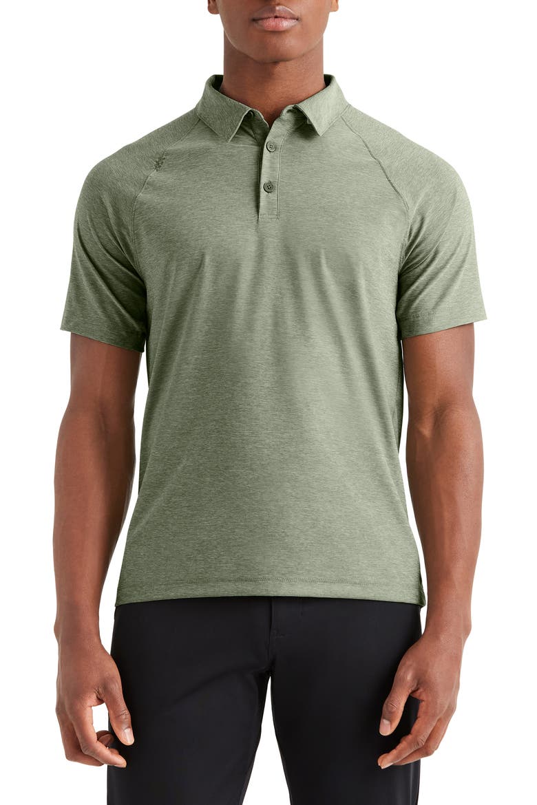 Reign Performance Polo, Main, color, OLIVINE