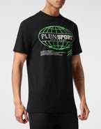 PLEIN SPORT T-Shirt Round Neck Ss Global Express Edition Men