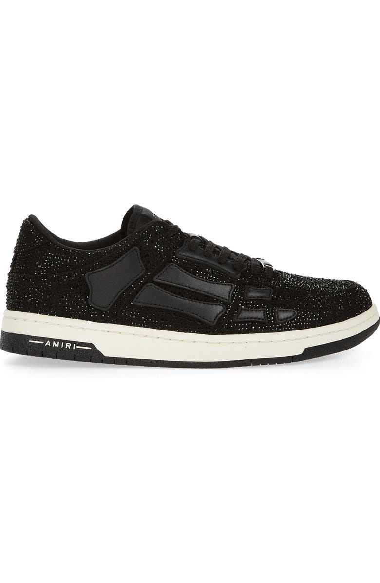 AMIRI Skeleton Crystal Low Top Sneaker, Alternate, color,