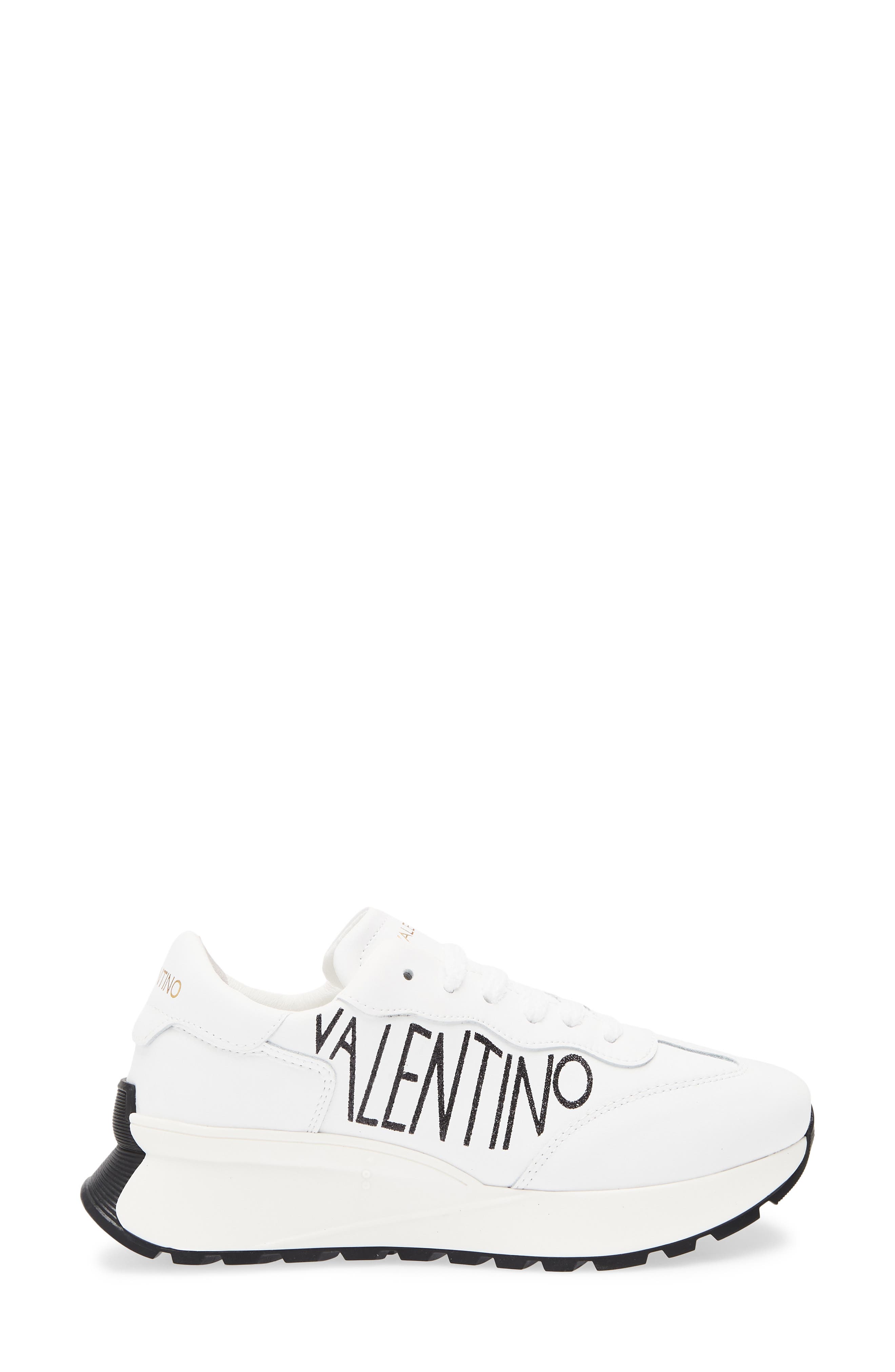 VALENTINO BY MARIO VALENTINO Reginal Sneaker, Alternate, color, White Black