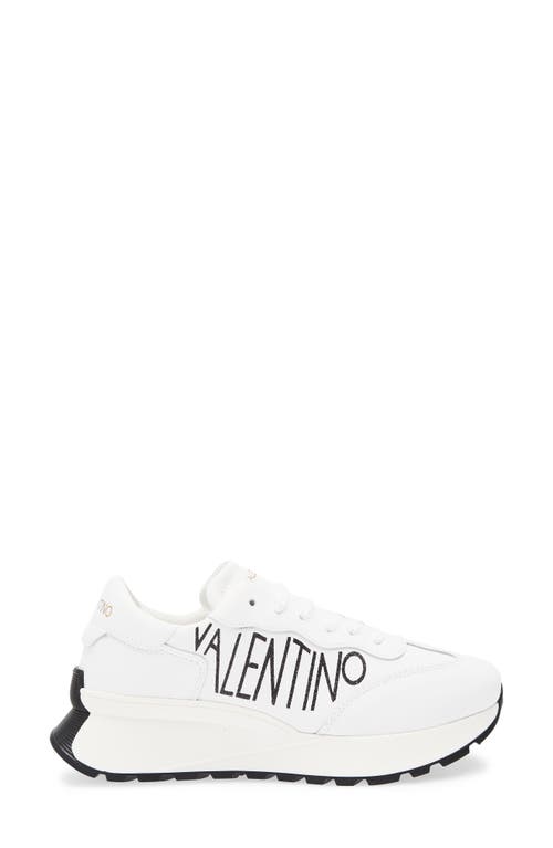 Valentino By Mario Valentino Reginal Sneaker In White