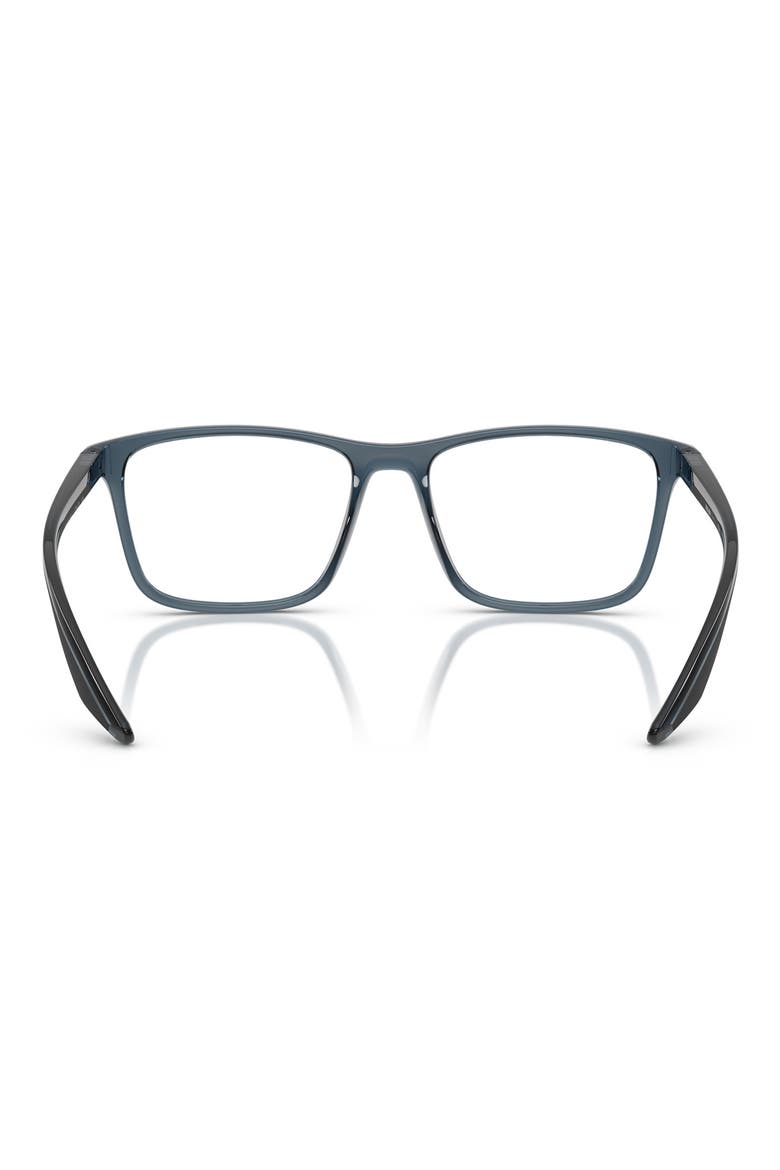 56mm Pillow Optical Glasses, Alternate, color, DARK BLUE