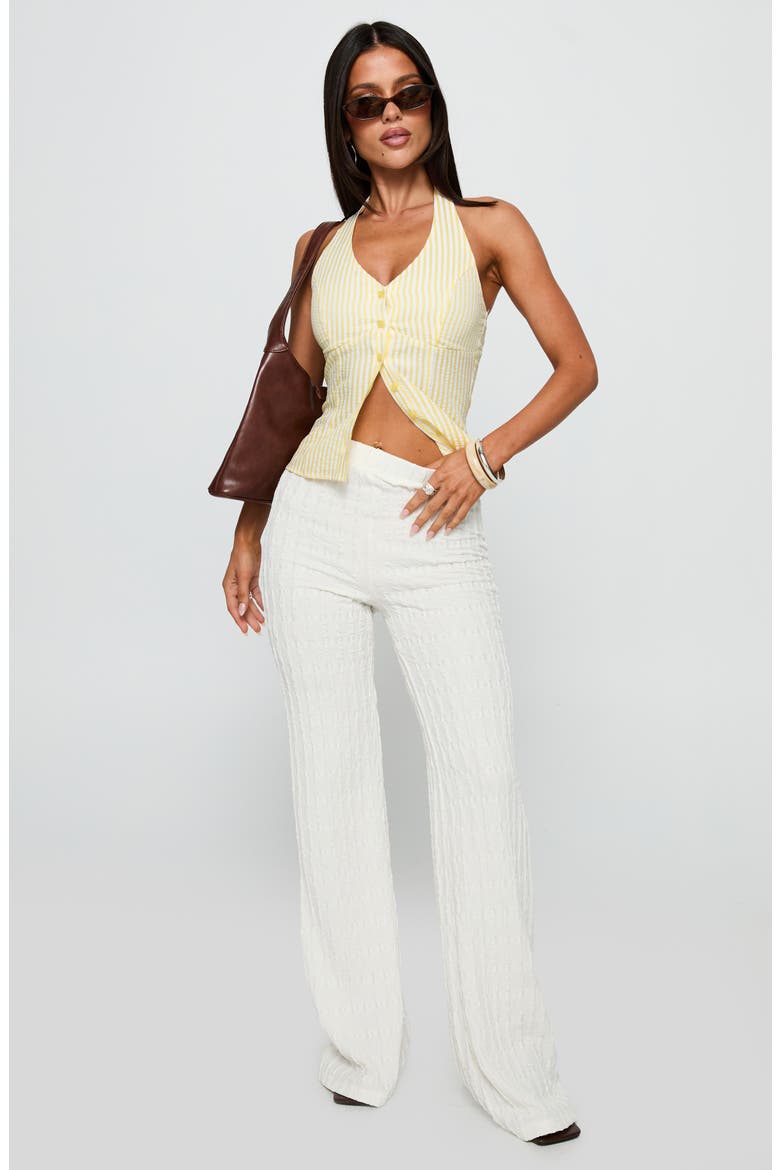 Leisure State Wide Leg Pants, Alternate, color, WHITE