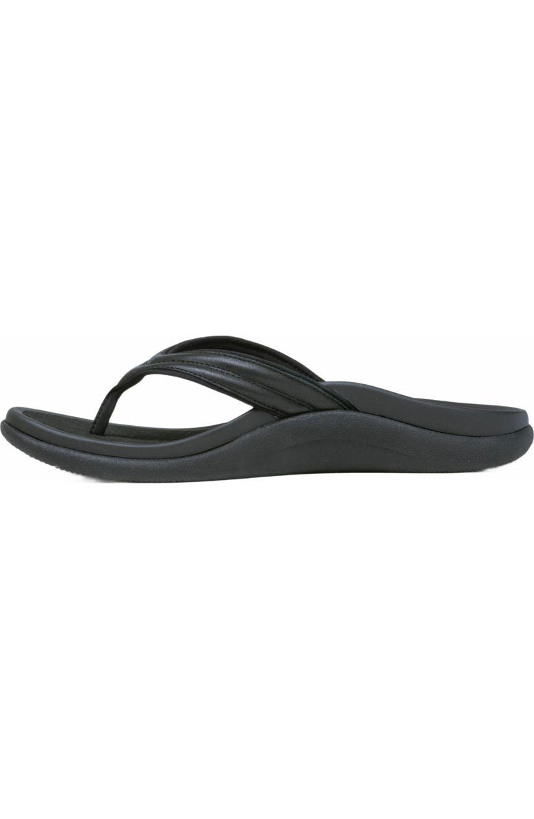 ABEO Laguna Thin Strap, Alternate, color, Black - Metatarsal