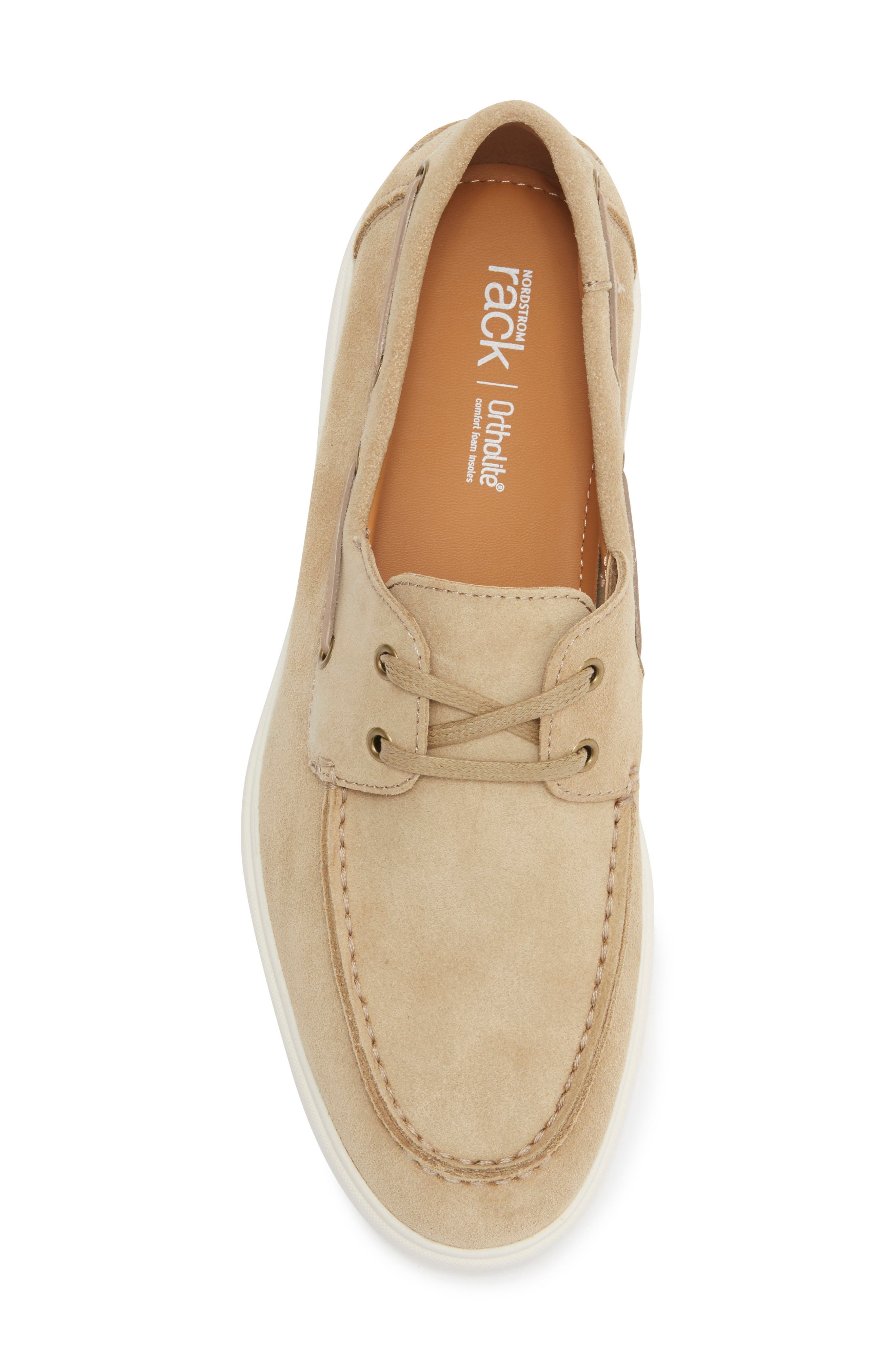 NORDSTROM RACK Kendrick Boat Shoe, Alternate, color, Tan Shore