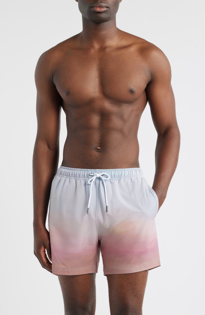 MAVRANS Sunset Swim Trunks, Main, color, Multi