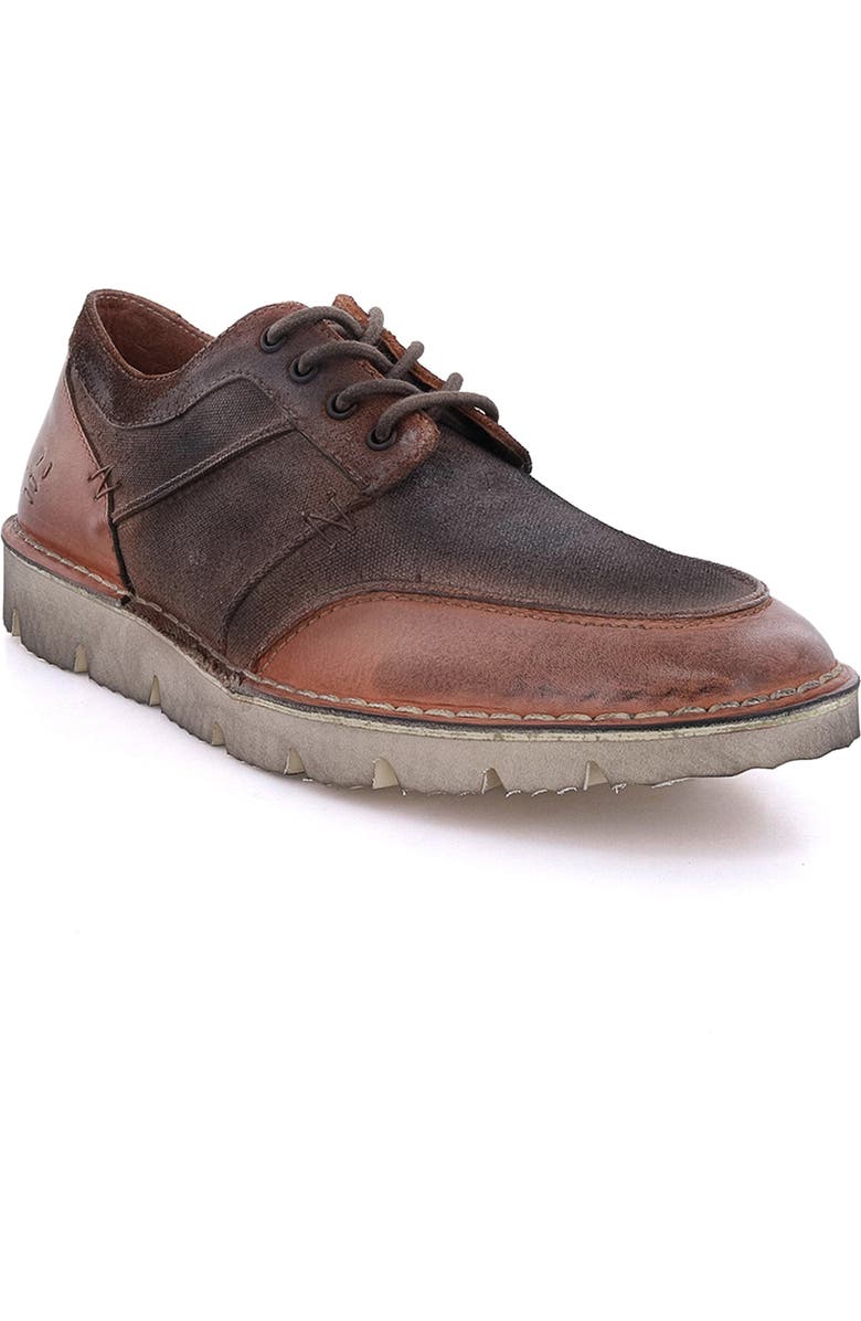 ROAN Fenton Sneaker, Main, color, Pecan Mixed Materials Handdyed