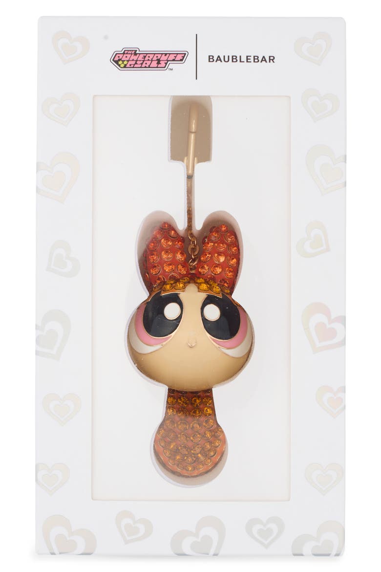 The Powerpuff Girls Blossom Bag Charm, Alternate, color, RED