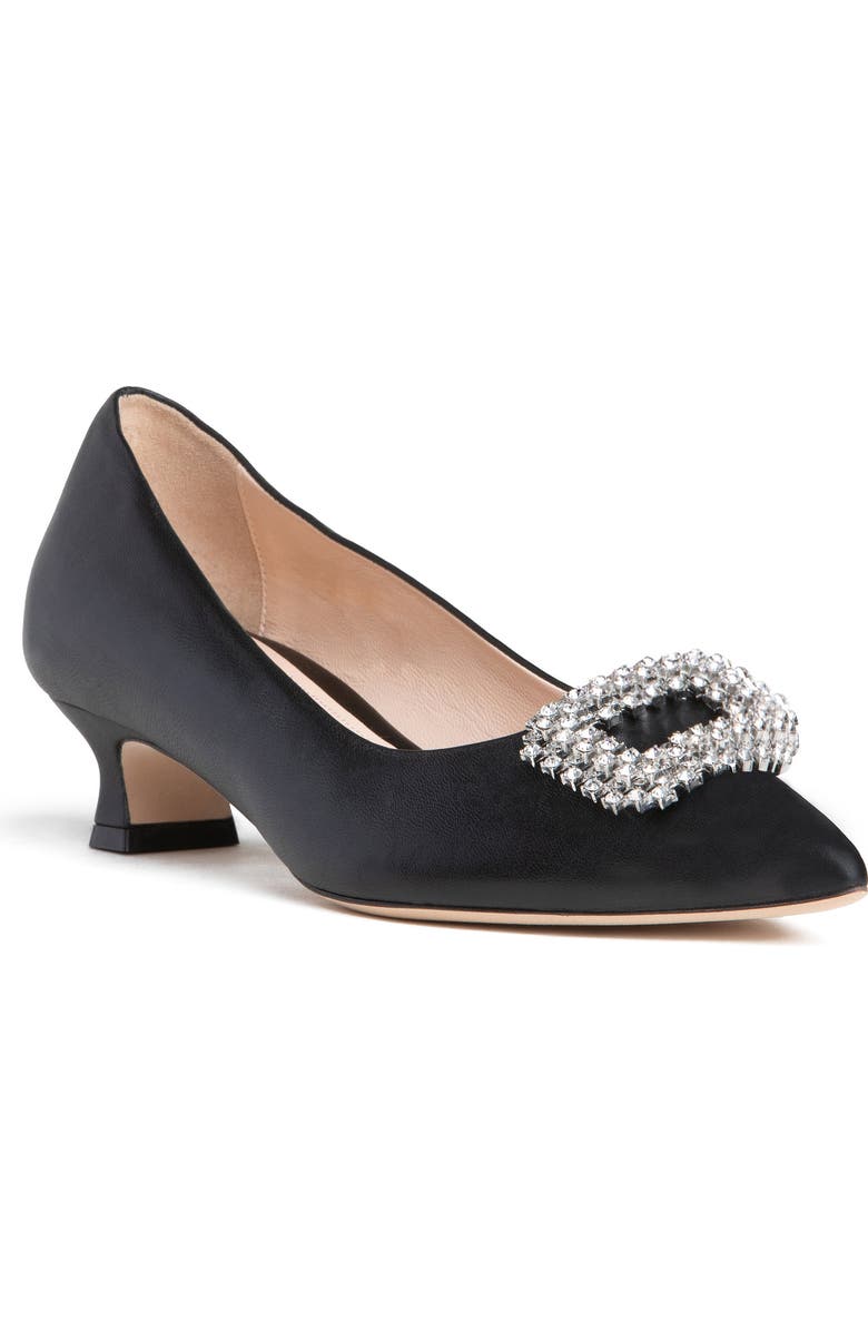 BEAUTIISOLES Elsie Low Heel Pump, Main, color, Black