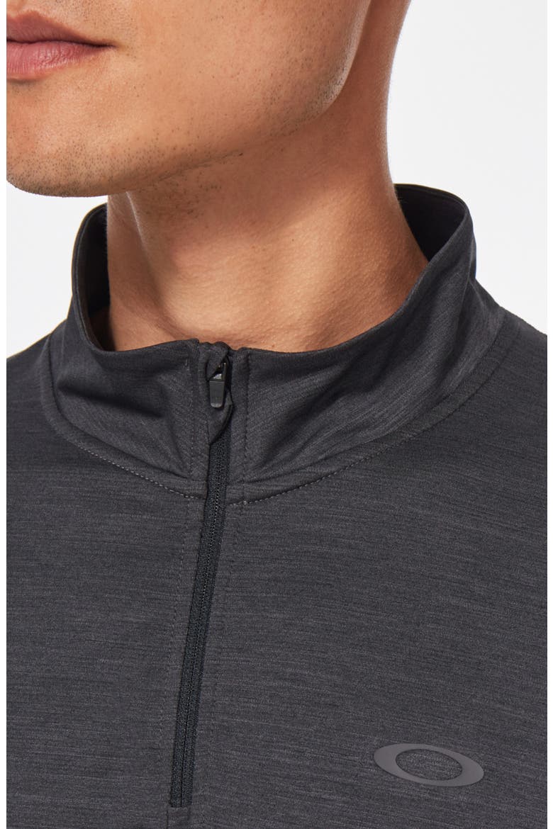 Gravity Range Quarter Zip Golf Pullover, Alternate, color, BLACKOUT HTHR