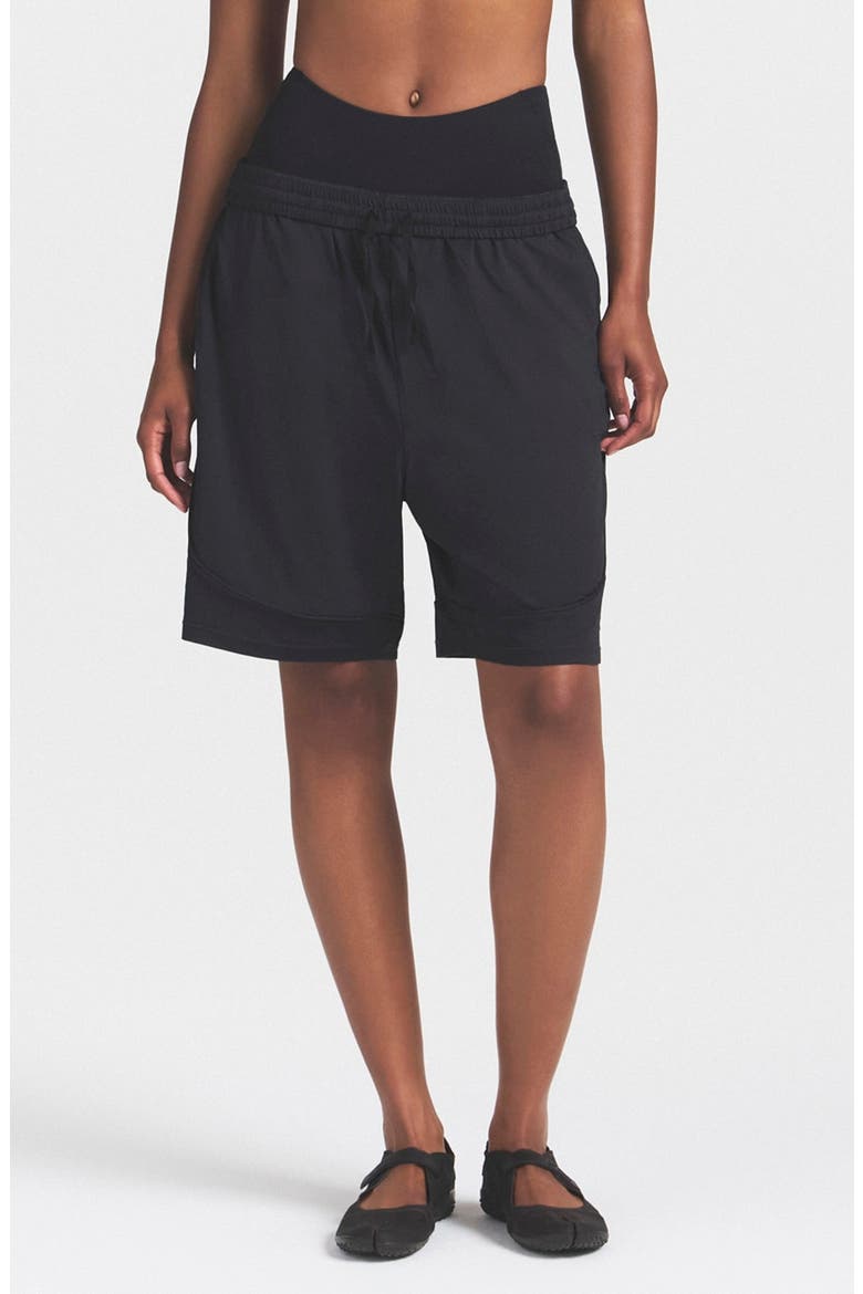 Airy Relaxed Shorts, Main, color, OBSIDIAN