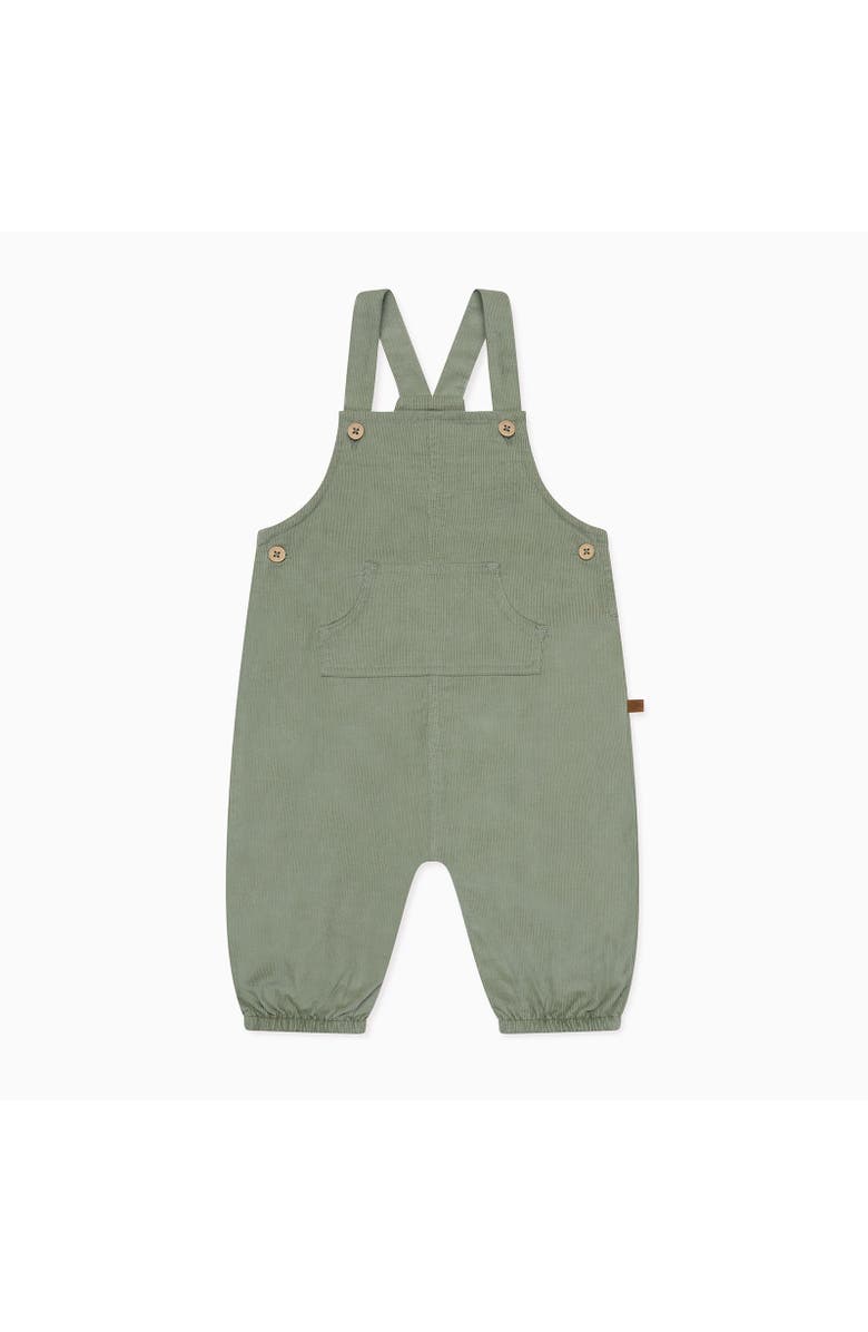 MORI Corduroy Dungarees, Main, color, Lilypad Green