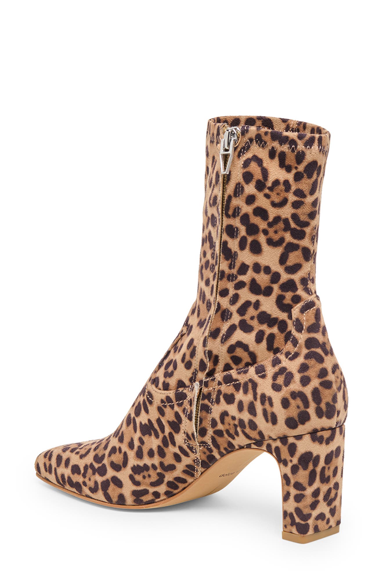 Roan Block Heel Bootie, Alternate, color, DK LEOPARD