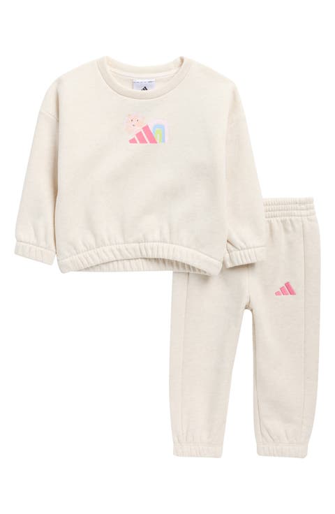Logo Fleece Sweatshirt & Joggers Set (Baby)