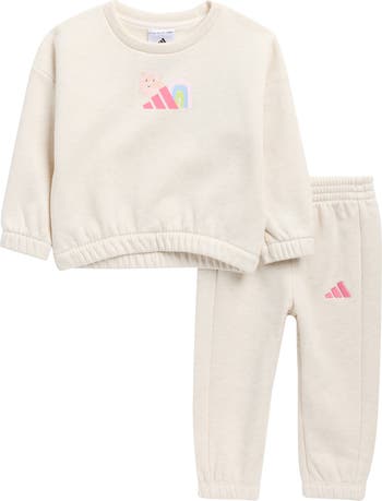 Logo Fleece Sweatshirt & Joggers Set