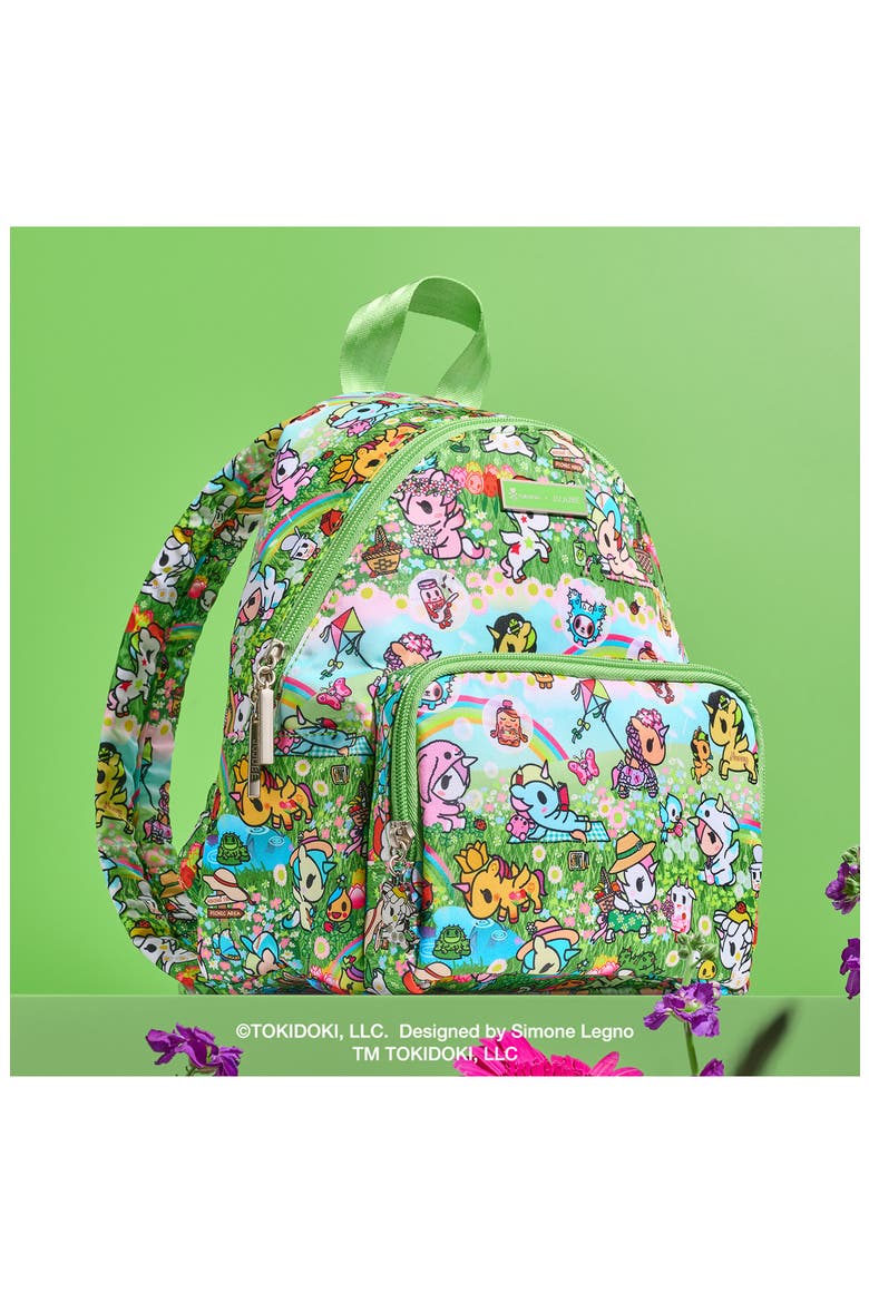 Everyday Mini Diaper Backpack, Alternate, color, MEADOW BLOOMS