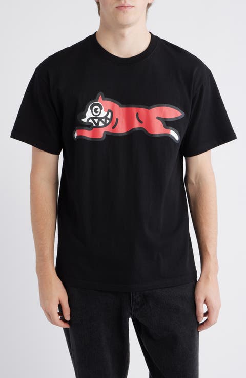 Running Dog Cotton T-Shirt