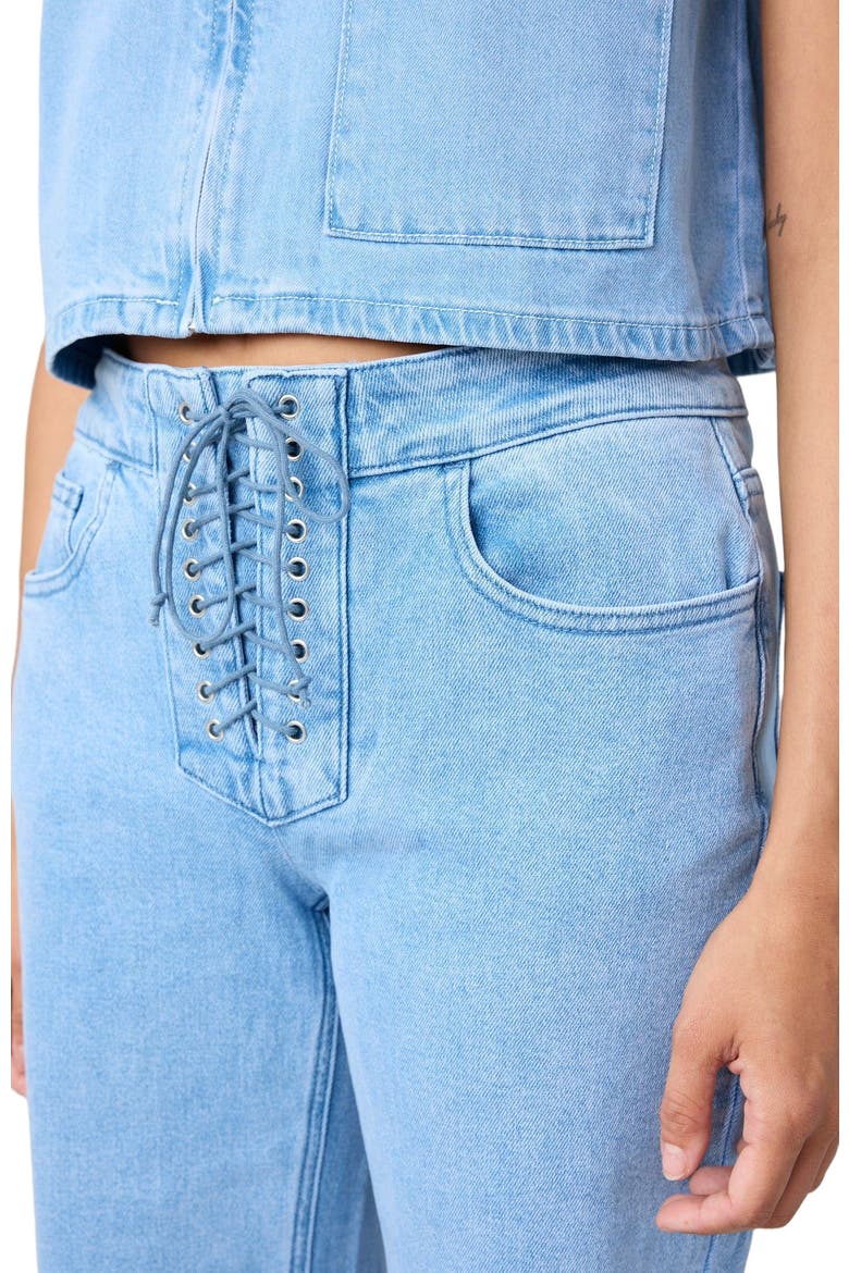 Mikey Lace Up Jean, Alternate, color, South St.