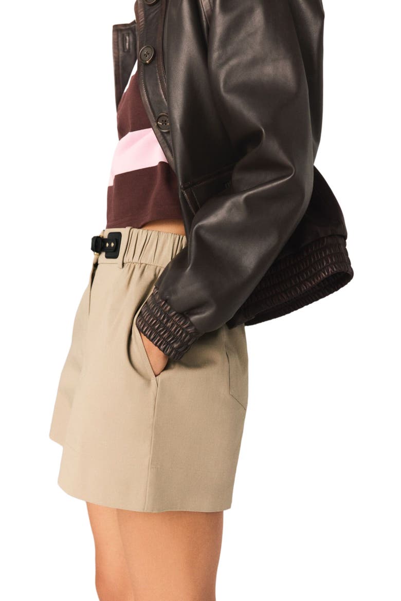 Cotton shorts, Alternate, color, Camel