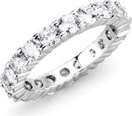 Covet CZ Studded Eternity Band