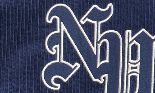 Pacsun Ny Corduroy Varsity Jacket In Blue