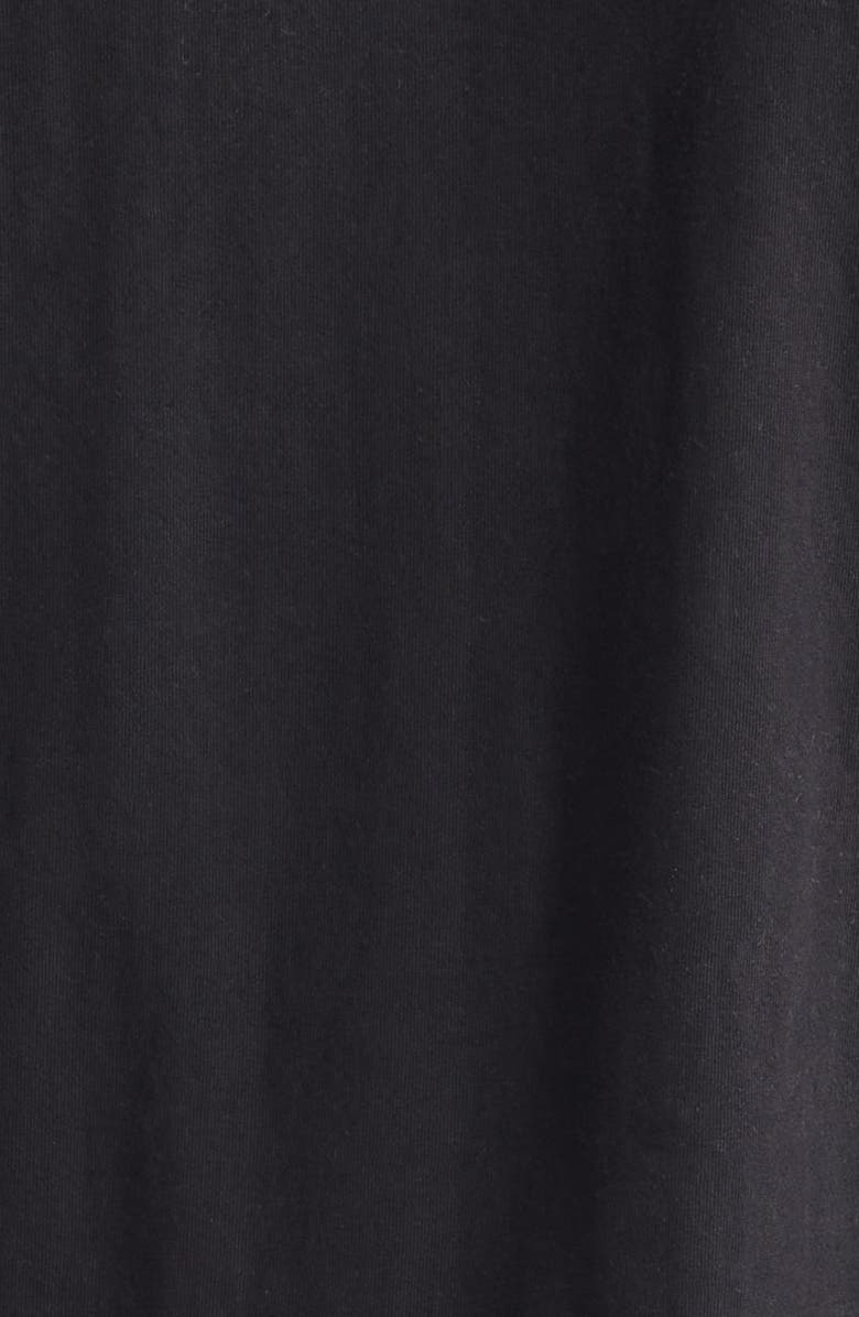 JKEEFER Line Up Organic Cotton Graphic T-Shirt, Alternate, color, Black