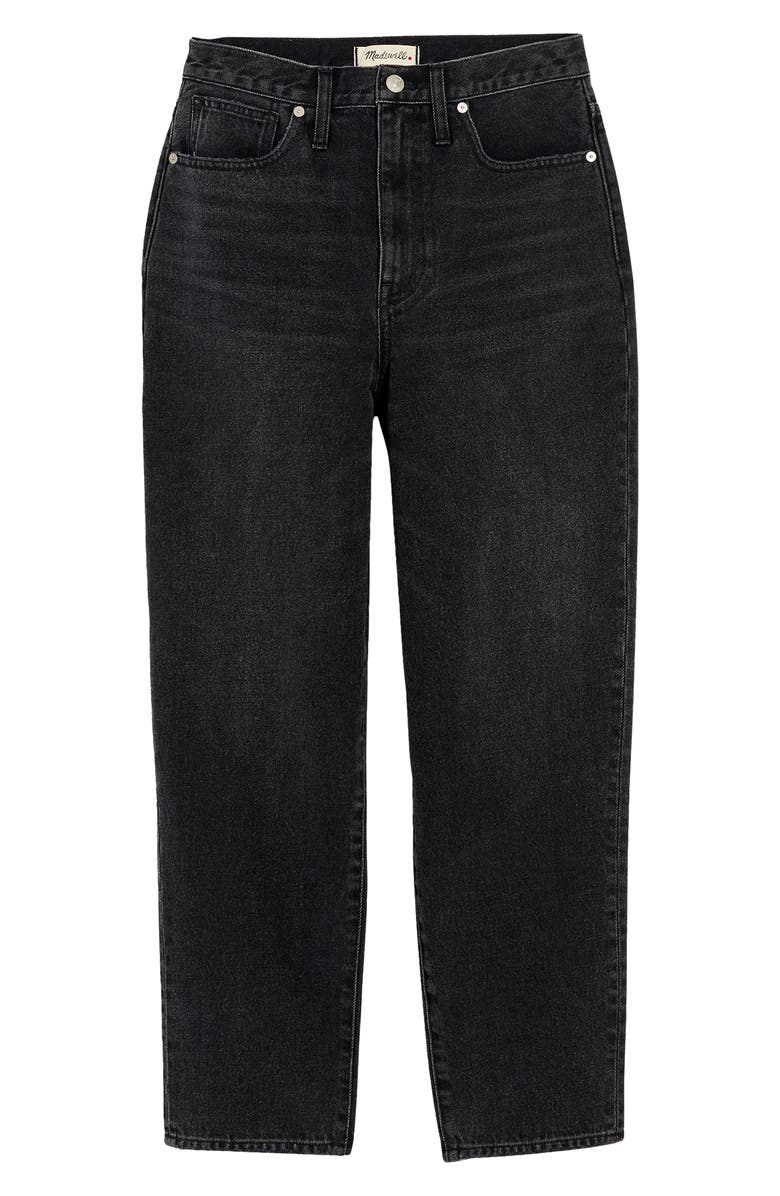 Madewell Baggy High Waist Tapered Jeans, Alternate, color, 