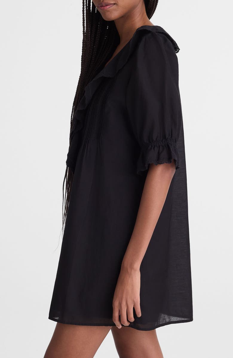 Madewell The Blaire Minidress, Alternate, color, Jet Black