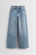 Treasure & Bond Kids' Stretch Denim Wide Leg Jeans