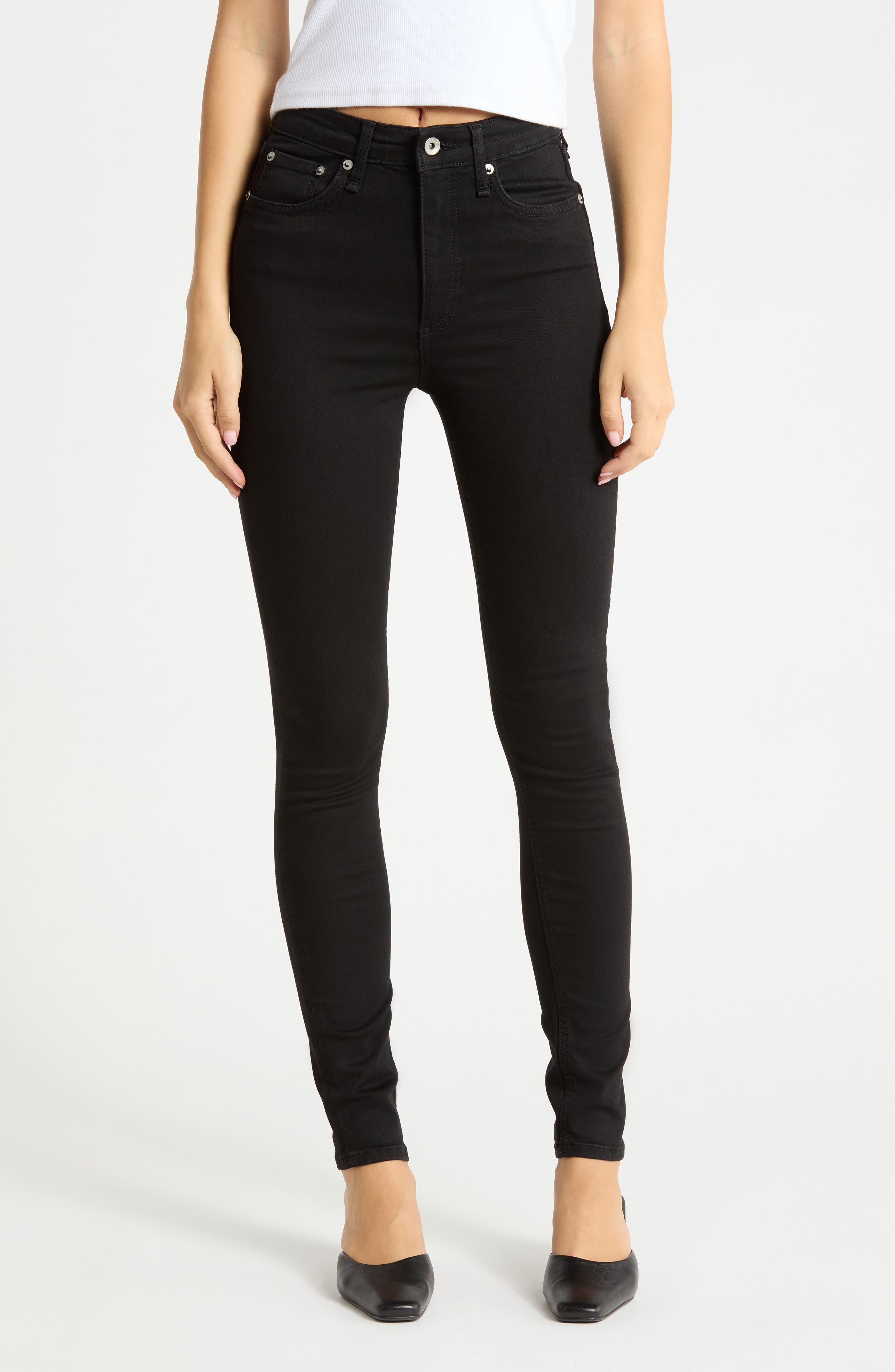 Nina High Waist Skinny Jeans