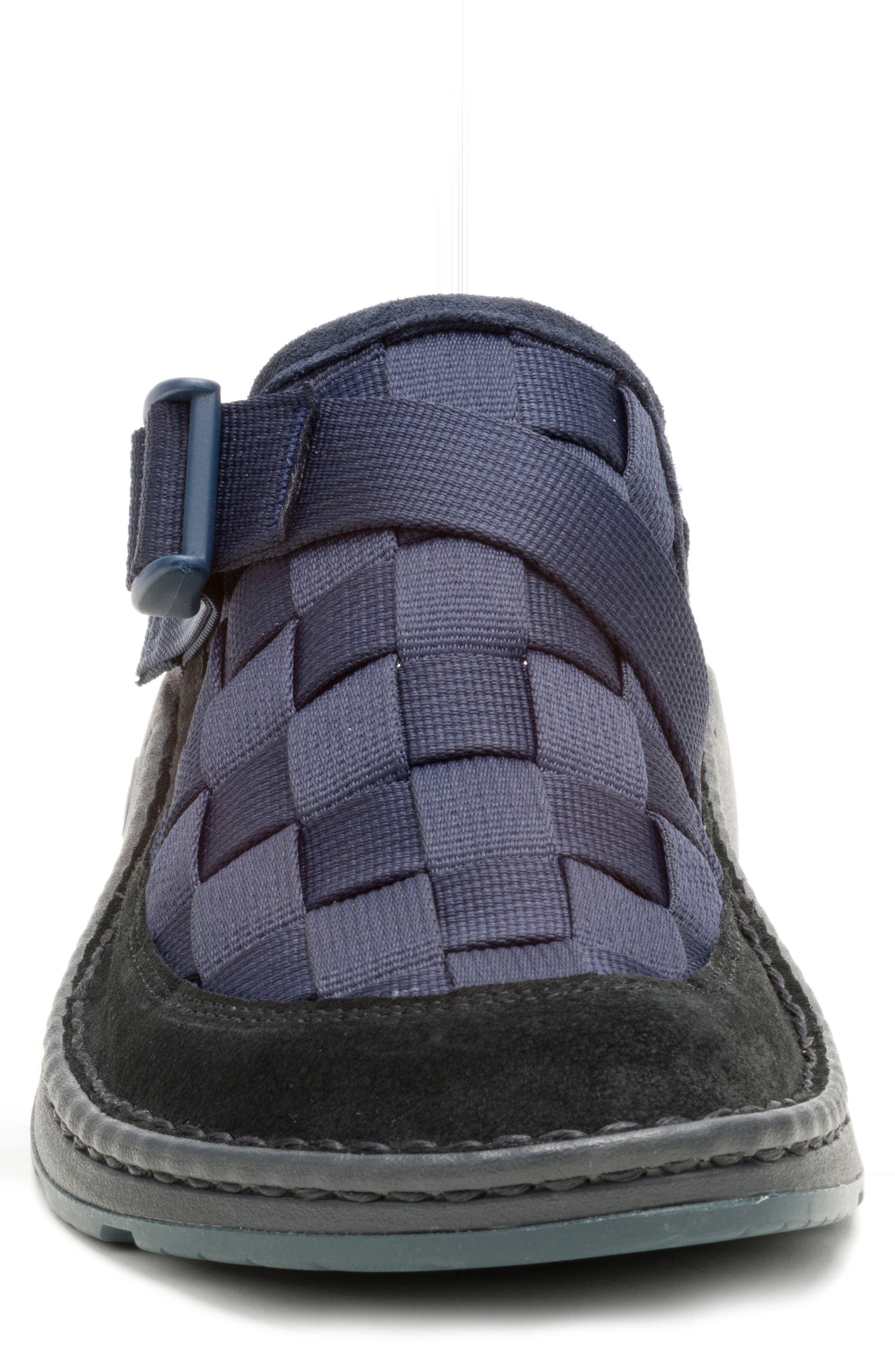 Canyon Woven Clog, Alternate, color, NAVY ALLOY