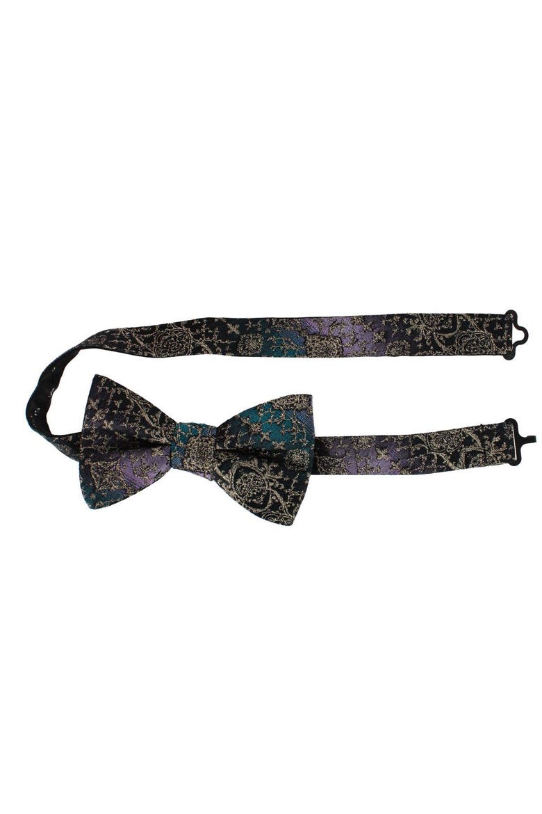 The Spellbound Brocade Novelty Silk Bow Tie, Alternate, color, Multiple