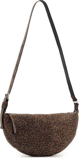 AllSaints Half Moon Leather Shoulder Bag | Nordstrom AllSaints Half Moon Leather Shoulder Bag | Nordstrom