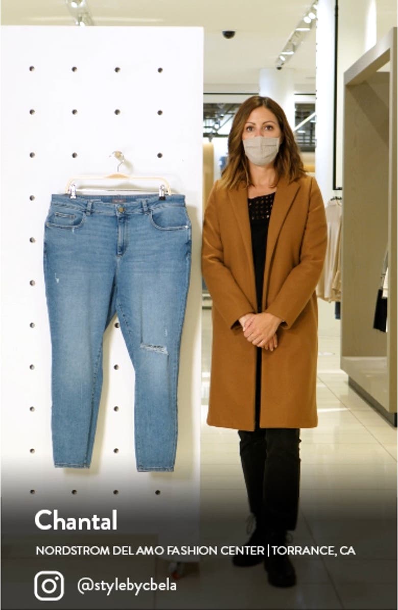 Florence Instasculpt Ripped Ankle Skinny Jeans, sales video thumbnail