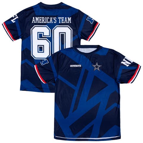 Men's  Navy Dallas Cowboys America's Team Fashion Soccer Top