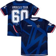 NFL Men's Navy Dallas Cowboys America's Team Fashion Soccer Top