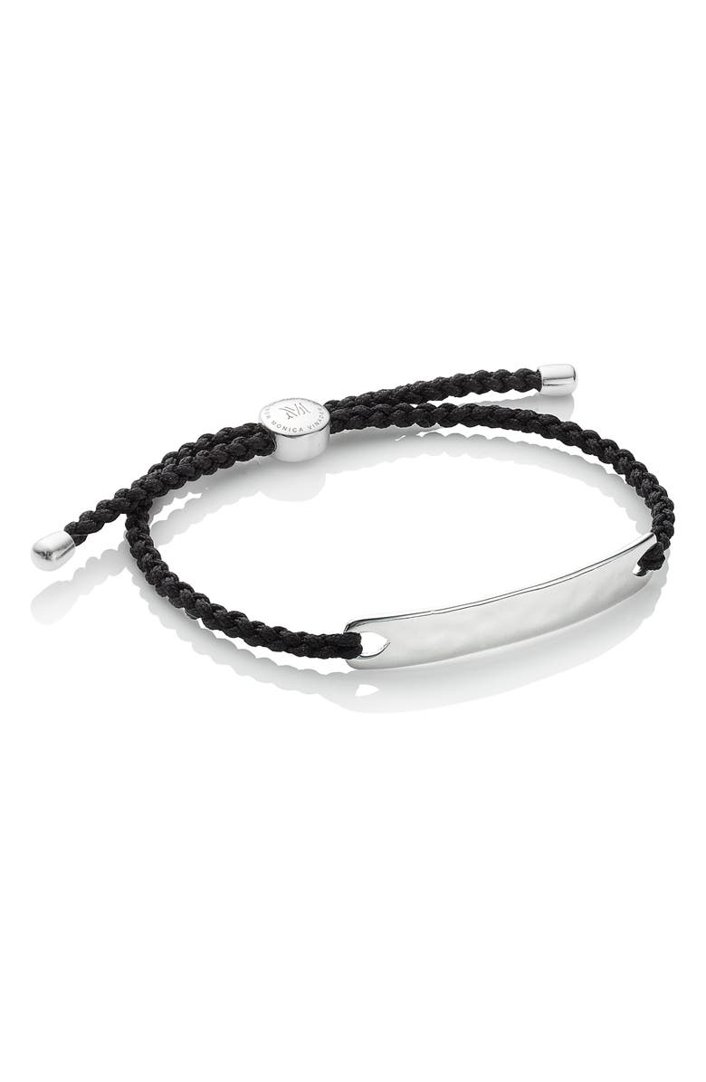 Monica Vinader Men's Havana Engravable Friendship Bracelet, Main, color, 