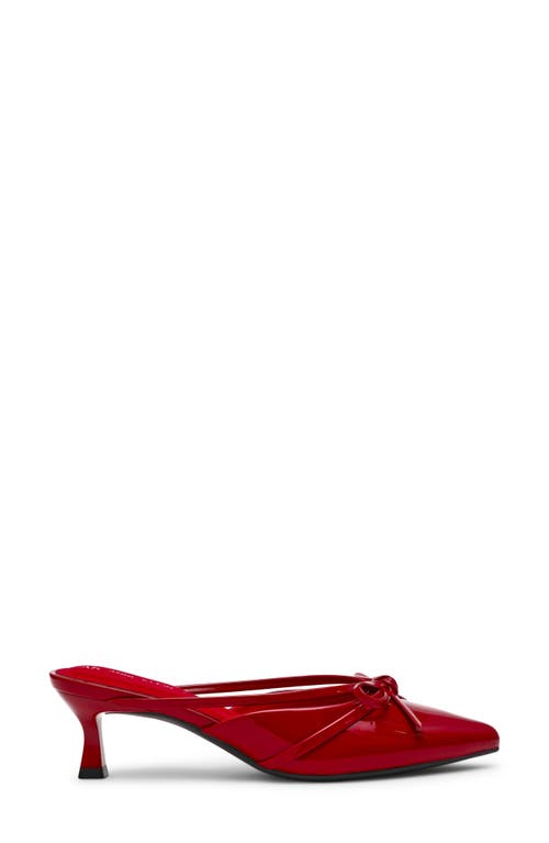 Anne Klein Iric Pointed Toe Mule In Red