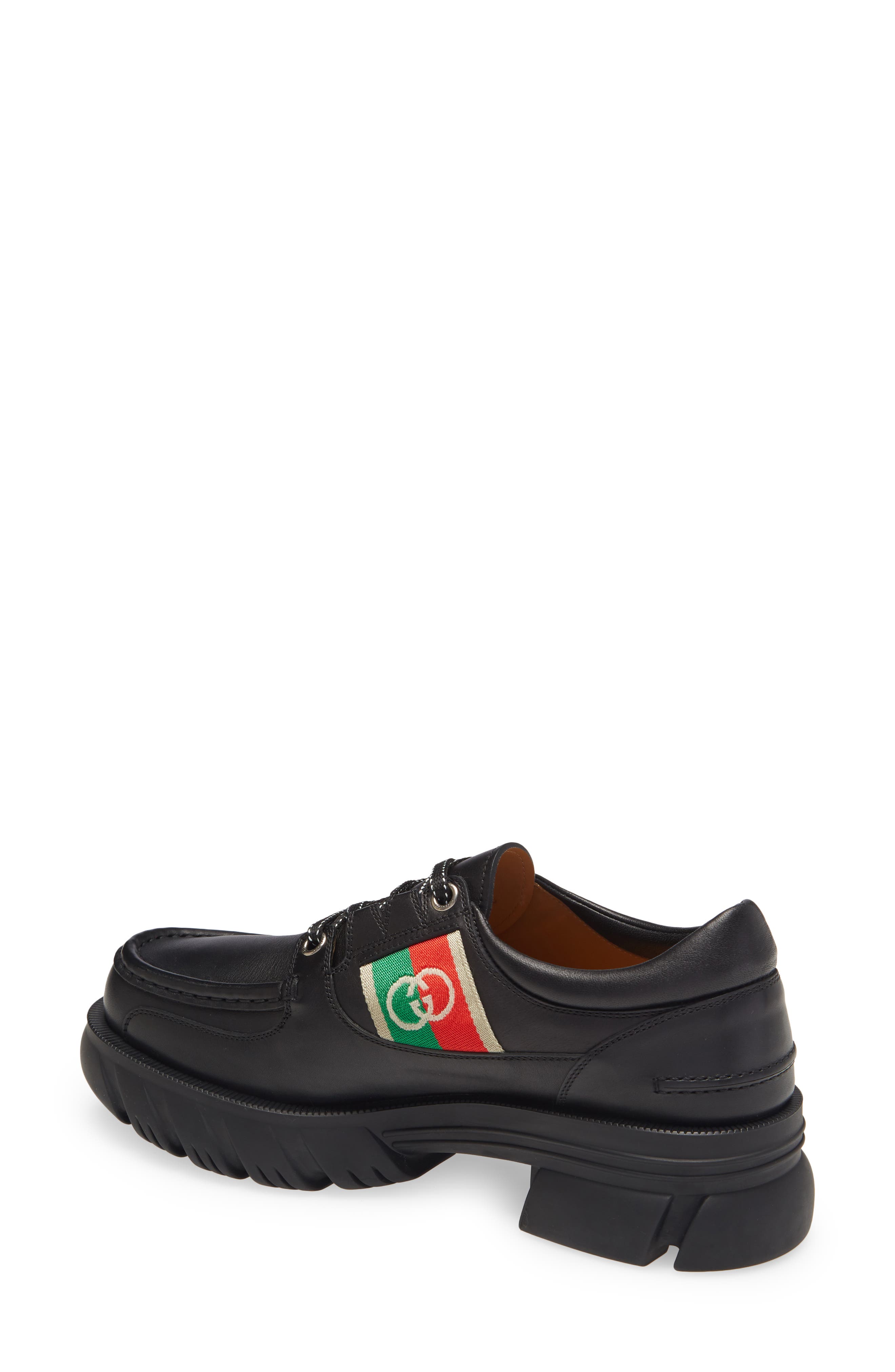 Gucci Romance Logo Derby, Alternate, color, 