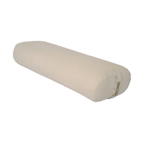 Kino MacGregor Standard Yoga Bolster Natural Linen