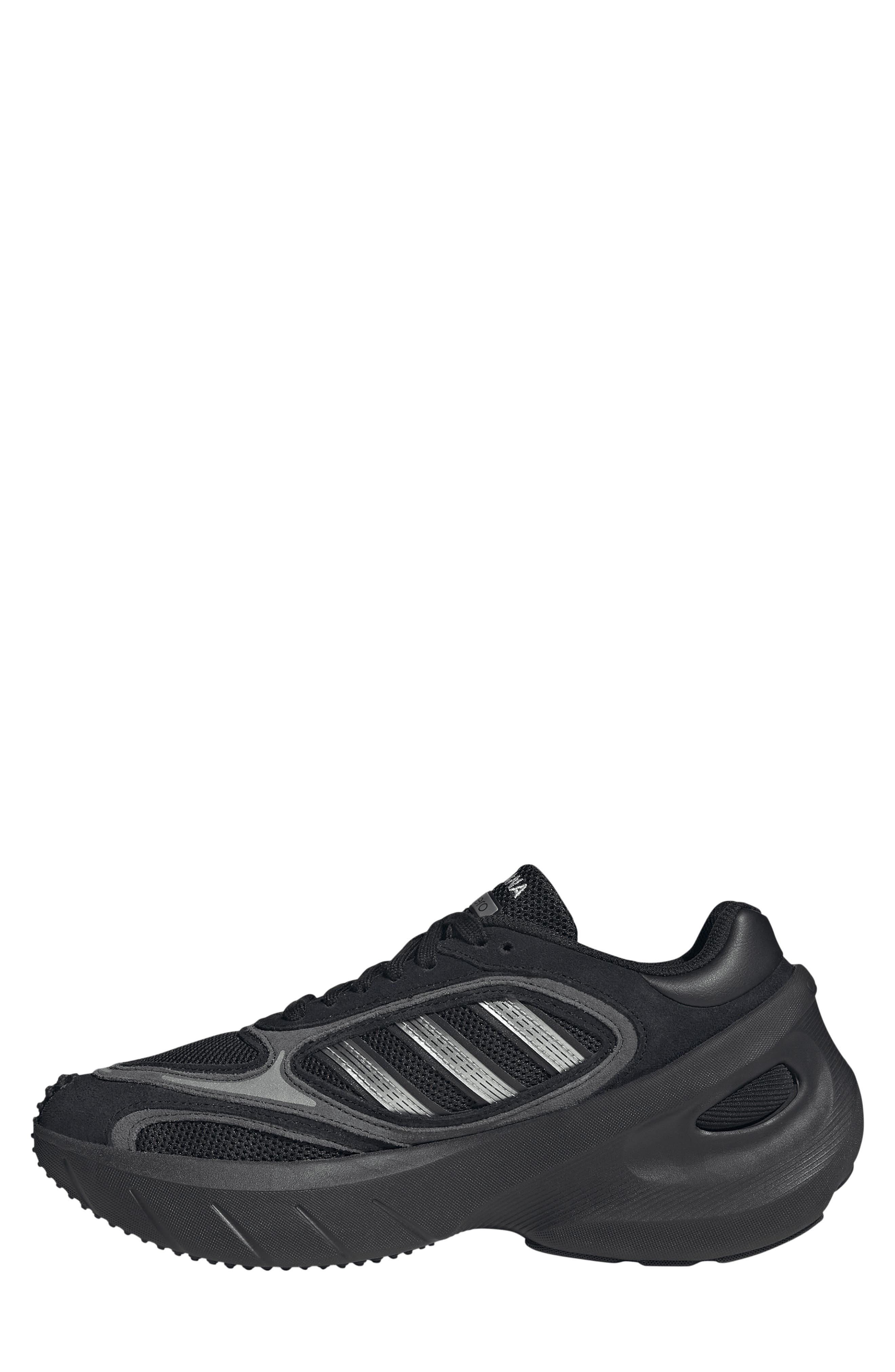 Adizero Goukana Sneaker, Alternate, color, CORE BLACK/ SILVER / CARBON