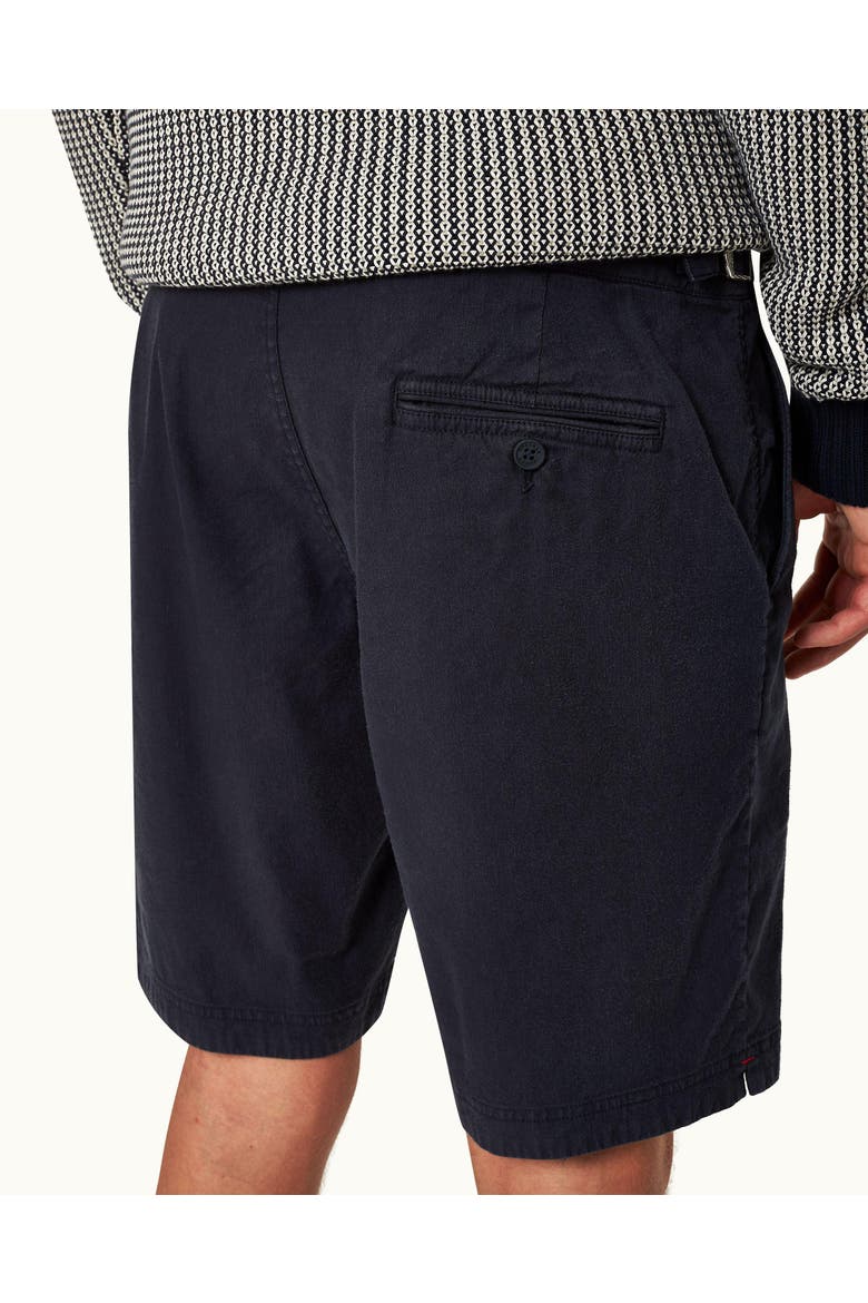 Dane Garment Dye Tailored-Fit Shorts, Alternate, color, NIGHT IRIS