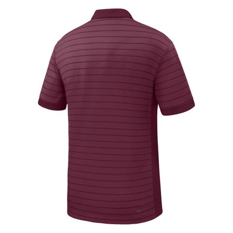 Men's Nike Maroon Minnesota Golden Gophers 2025 Early Season Coaches Sideline Victory Stripe Performance Polo