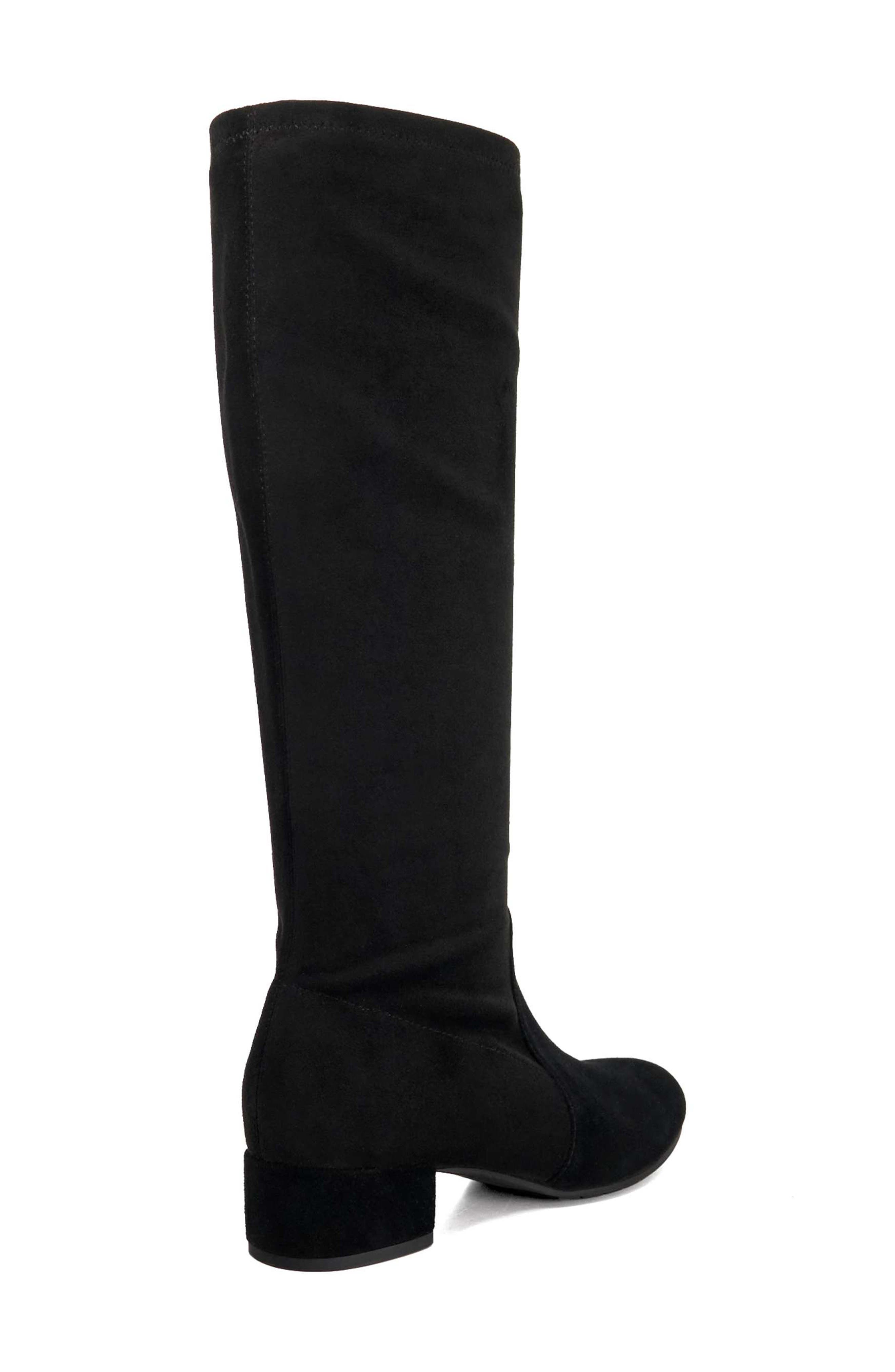 Dune London Topsy Knee High Boot, Alternate, color, Black