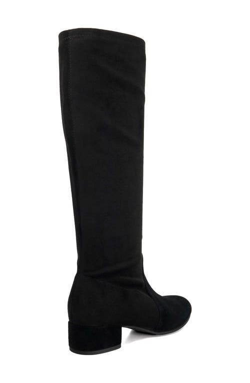 Dune London Topsy Knee High Boot In Black