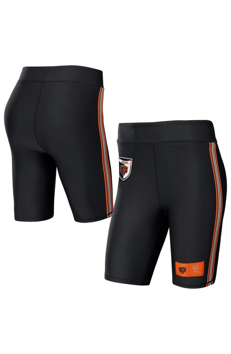 WEAR by Erin Andrews Women's WEAR by Erin Andrews Black Chicago Bears Biker Shorts, Main, color, Black